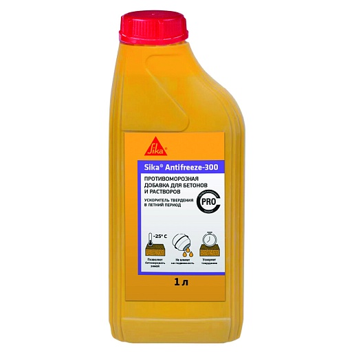 Добавка противоморозная для бетона Sika Antifreeze-300 1 л Добавка противоморозная для бетона Sika Antifreeze-300 1 л
