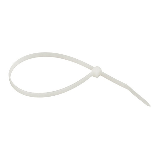 Стяжка кабельная EKF Basic 450х4,8 мм нейлоновая белая (100 шт.) (plc-c-4.8x450)