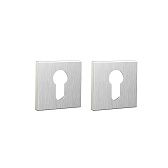 Ключевина Punto ET.K.ARC.Q52 SSC-16 квадратная розетка сатинированный хром (47191)