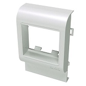 Рамка для кабель-канала DKC In-liner PDA-45N 80 белая 2 модуля (513)