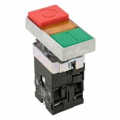 Кнопка прямоугольная EKF PROxima LAY5-BW8465 230 В IP40 красно-зеленая (pbn-bw8465)