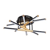 Светильник светодиодный подвесной Arte Lamp Fernando 3000-6000К 55 Вт 12 кв.м IP20 (A2199PL-5BK)