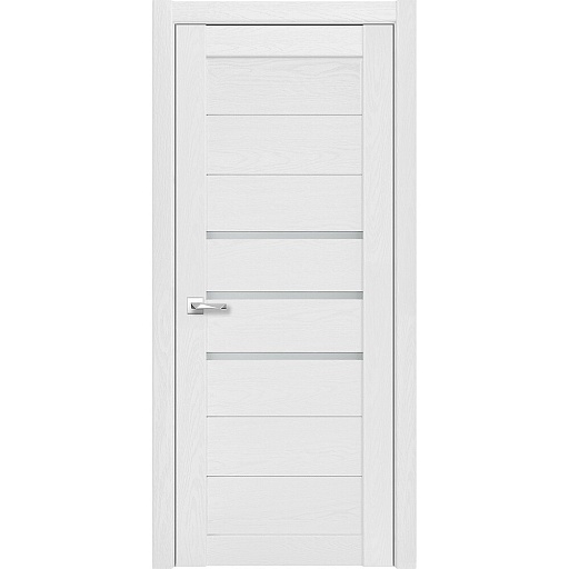 Дверь межкомнатная Мюнхен 01 600х2000 мм финишпленка 3D анкор серебристый со стеклом Дверь межкомнатная Мюнхен 01 600х2000 мм финишпленка 3D анкор серебристый со стеклом