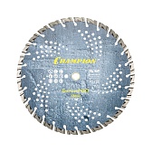 Диск алмазный по бетону Champion Heavyсut Pro 350x25,4x10 мм сегментный сухой рез (C1602)
