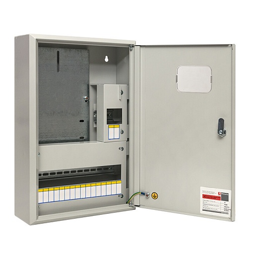 Щит учетно-распределительный навесной EKF PROxima ЩУРн 3/18 (Э) металлический IP31 500х340х120 мм 18 модулей с монтажной панелью