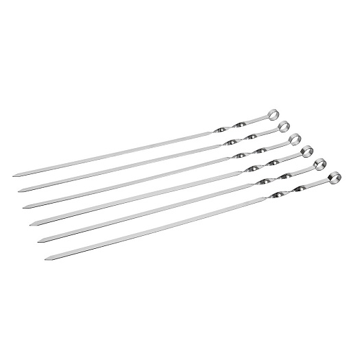 Набор шампуров Boyscout высококачественная сталь с пищевым покрытием 60 см (6 шт.)
