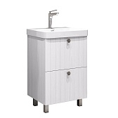 Комплект тумба с раковиной Comforty Сантьяго 60 см напольная ясень беленый (00-00021032CF) Комплект тумба с раковиной Comforty Сантьяго 60 см напольная ясень беленый (00-00021032CF)