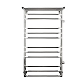 Полотенцесушитель водяной Indigo Brace 1000х500 мм лесенка с боковым подключением 600 мм справа с полкой хром Полотенцесушитель водяной Indigo Brace 1000х500 мм лесенка с боковым подключением 600 мм справа с полкой хром