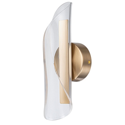 Светильник светодиодный накладной Arte Lamp Ciclone 4000К 6 Вт 1 кв.м латунь IP20 (A2474AP-7PB)