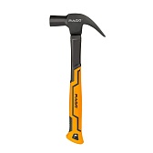 Молоток-гвоздодер цельнометаллический Rage by Vira 560 г фибергласовая ручка (900225)