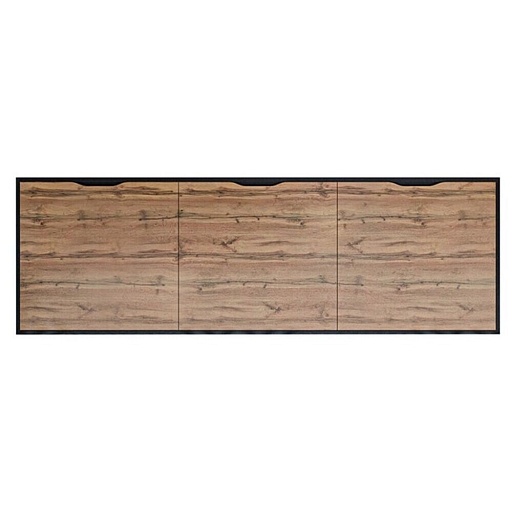 Экран для ванны фронтальный 1Marka Grunge Loft МДФ 150х55 см коричневый откидной (GL150CraftGold)