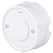 Коробка распределительная Werkel Ретро накладная белая (a051308)