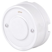 Коробка распределительная Werkel Ретро накладная белая (a051308)