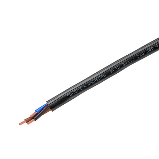 Кабель Камкабель КГтп 3х1,5 220 В (100 м)