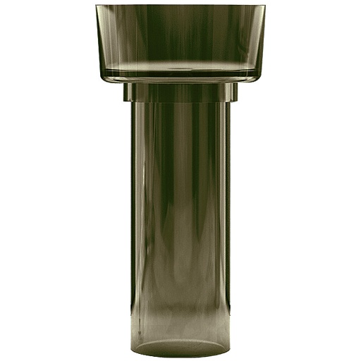 Раковина Abber Kristall 450 мм напольная оливковая (AT2702Vesuvian-H)