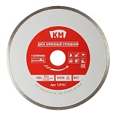 Диск алмазный по керамике КМ 180x25,4x2,4 мм сплошной мокрый рез