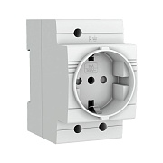 Розетка щитовая модульная EKF PROxima РДЕ-47 (mdse-47-pro) 230 В 16 А 1P+N+PE