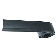 Плинтус ПВХ напольный Grace 44 мм графит 48000 мм гибкий самоклеящийся