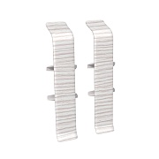 Соединитель Идеал Деконика 70 мм ясень бьянко Г-профиль (2 шт.)