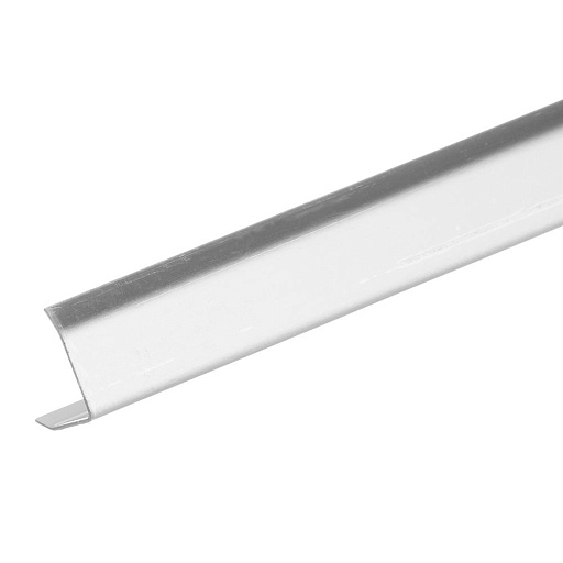 Уголок для плитки полированный скошенный край нержавеющая сталь 2700х20х20 мм Уголок для плитки полированный скошенный край нержавеющая сталь 2700х20х20 мм