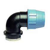 Угол ПНД Unidelta компрессионный переходной 40х1 1/2 ВР(г)