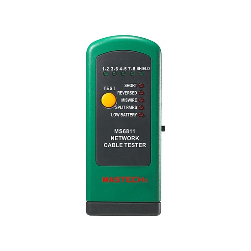 Тестер кабеля с генератором сигнала Mastech MS6811 RJ-45 (13-1224) Тестер кабеля с генератором сигнала Mastech MS6811 RJ-45 (13-1224)
