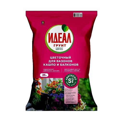 Почвогрунт Идеал цветочный 25 л Почвогрунт Идеал цветочный 25 л