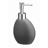 Дозатор для мыла Zenfort Черный камень настольный полирезин графит (106162) Дозатор для мыла Zenfort Черный камень настольный полирезин графит (106162)