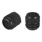 Кабельный ввод EKF PROxima MG63 диаметром 40-52 мм IP68 пластиковый черный (4 шт.) (plc-mg-63)
