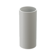 Docke LUX Труба водосточная 1,5м (Пломбир)