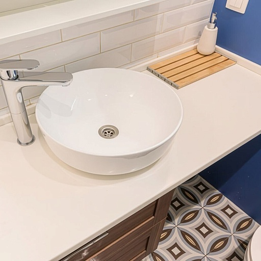 Установка столешницы для раковины Установка столешницы для раковины