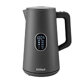 Электрический чайник Kitfort КТ-6115-2 1,5 л серый Электрический чайник Kitfort КТ-6115-2 1,5 л серый