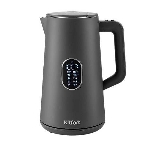 Электрический чайник Kitfort КТ-6115-2 1,5 л серый