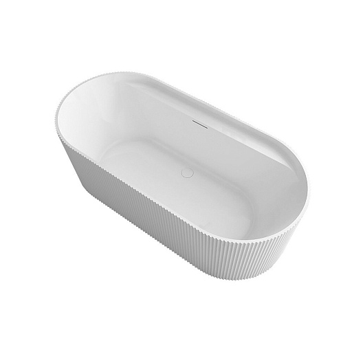 Ванна акриловая Abber 170х80 см отдельностоящая с ножками (AB9444MW) Ванна акриловая Abber 170х80 см отдельностоящая с ножками (AB9444MW)