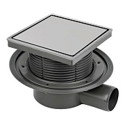 Трап душевой горизонтальный Bettoserb Superior 2In1 с комбинированным затвором 150х150 мм d50 мм (13702556B) Трап душевой горизонтальный Bettoserb Superior 2In1 с комбинированным затвором 150х150 мм d50 мм (13702556B)