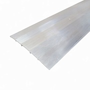 Порог алюминиевый одноуровневый стык 100х1800 мм без покрытия