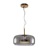 Светильник светодиодный подвесной Arte Lamp Padova 4000К 12 Вт 2 кв.м серый IP20 (A2404SP-33SM)