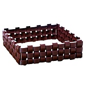 Забор декоративный Standartpark Плетенка 0,18х0,6 м 1,2 кг сборный коричневый