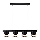 Светильник накладной Arte Lamp Legacy GX53 48 Вт 8 кв.м черный IP20 (A8024SP-4BK)