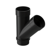 Docke LUX Тройник 45° (Карбон)