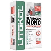 Гидроизоляция цементно-полимерная Litokol Elastocem Mono бесшовная 20 кг