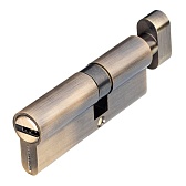 Цилиндр Palladium C BK AB 80 35х45 мм ключ/вертушка античная бронза Цилиндр Palladium C BK AB 80 35х45 мм ключ/вертушка античная бронза
