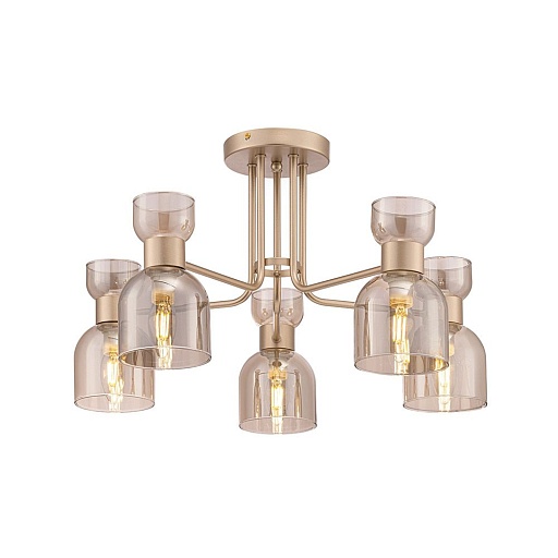 Люстра потолочная Freya Isla E14 200 Вт 13 кв.м (FR5094PL-05G)