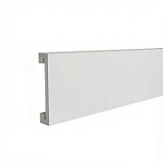 Плинтус экополимер Stella Дольче 70х15х2000 мм белый (4631176119195)