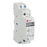 Контактор модульный EKF PROxima 230 В 25 А тип AC 2НЗ (km-1-25-02)
