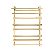 Полотенцесушитель водяной Indigo Just Shelf 800х500 мм лесенка золото Полотенцесушитель водяной Indigo Just Shelf 800х500 мм лесенка золото