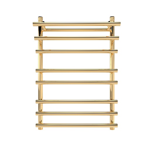 Полотенцесушитель водяной Indigo Just Shelf 800х500 мм лесенка золото Полотенцесушитель водяной Indigo Just Shelf 800х500 мм лесенка золото