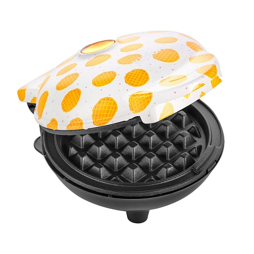 Вафельница Kitfort КТ-1684-2 бело-желтая