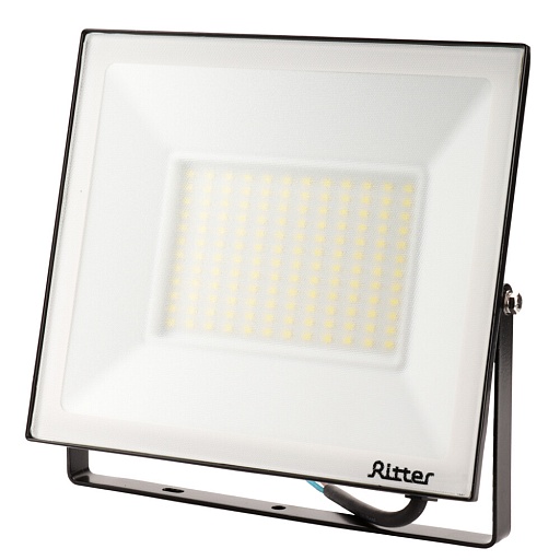 Прожектор светодиодный Ritter Profi 6500К 100 Вт IP65 черный Прожектор светодиодный Ritter Profi 6500К 100 Вт IP65 черный
