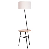 Торшер Arte Lamp E27 60 Вт белый IP20 (A9202PN-1BK) Торшер Arte Lamp E27 60 Вт белый IP20 (A9202PN-1BK)